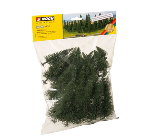 Noch HO 26315 Set Model Pine Trees 6 - 15 cm, 25 pieces