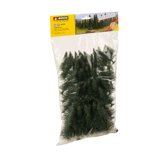 Noch HO 26318 Set Model Pine Trees 6 - 15 cm, 50 pieces