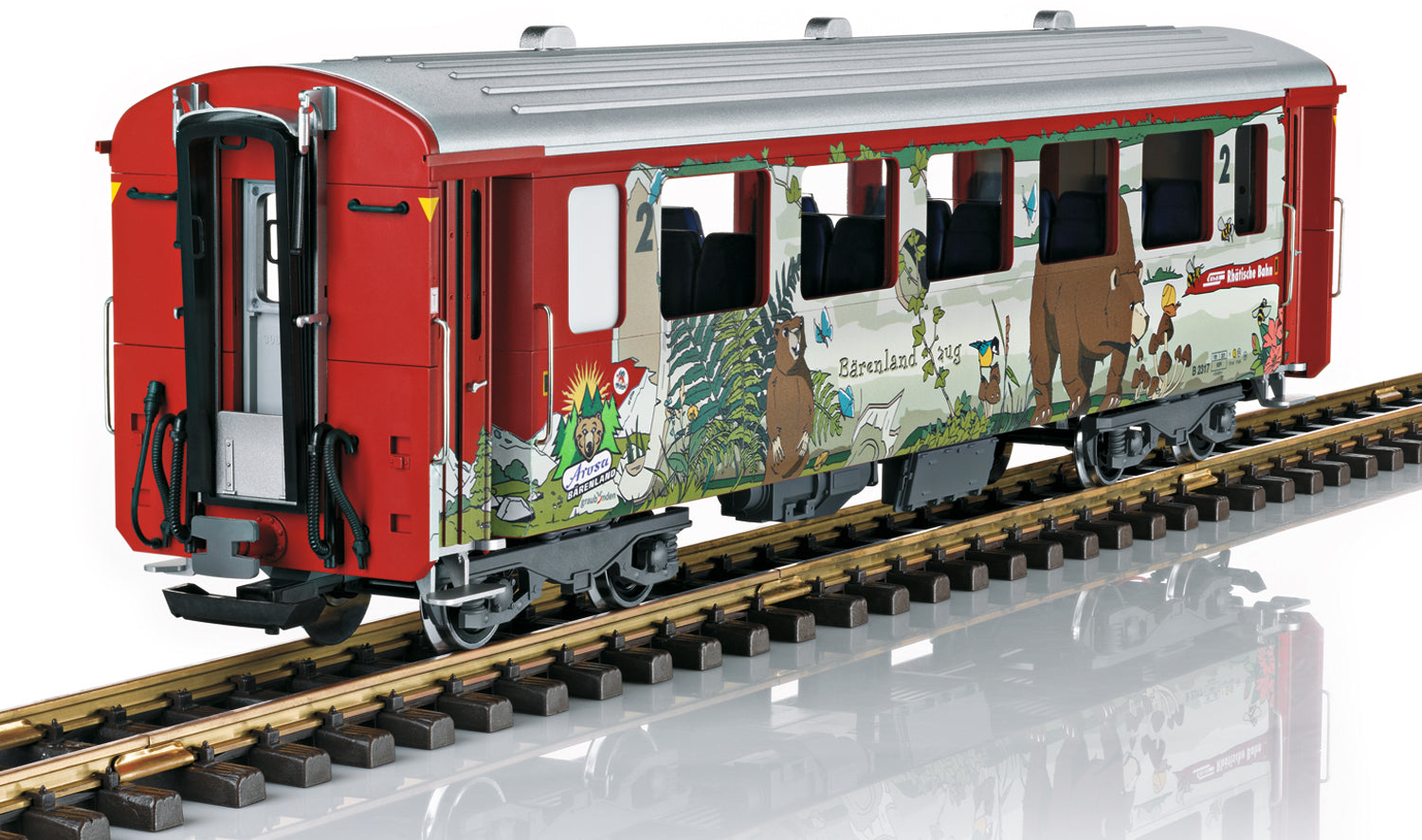LGB G 30679 RhB Express Train Passenger Car  2nd Class 2022 New Item