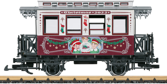 LGB G 36022 Christmas Car for 2022 2022 New Item