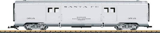LGB G 36579 Santa Fe Baggage Car Ep. III