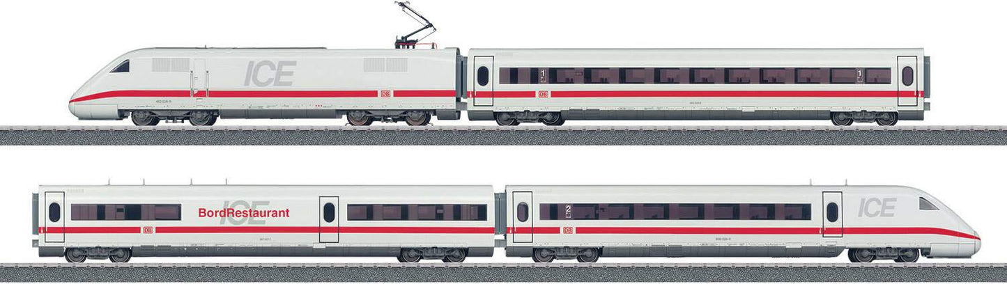 Marklin HO 36712 ICE 2 High-Speed Train-Only Set - 3-Rail - Sound & Digital -- German Railroad DB AG