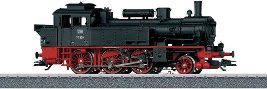 Marklin HO 36740 Steam Class 74 Tank Loco, Digital -- German Federal Railroad