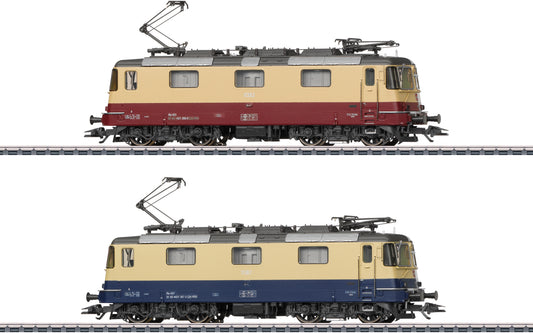 Marklin HO 37300 Class Re 421 Double Electric Locomotive Set 2022 New Item