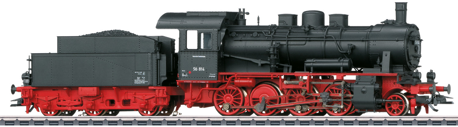 Marklin HO 37518 Güterzug Steam Locomotive BR 56, DB,III 2021 New Item