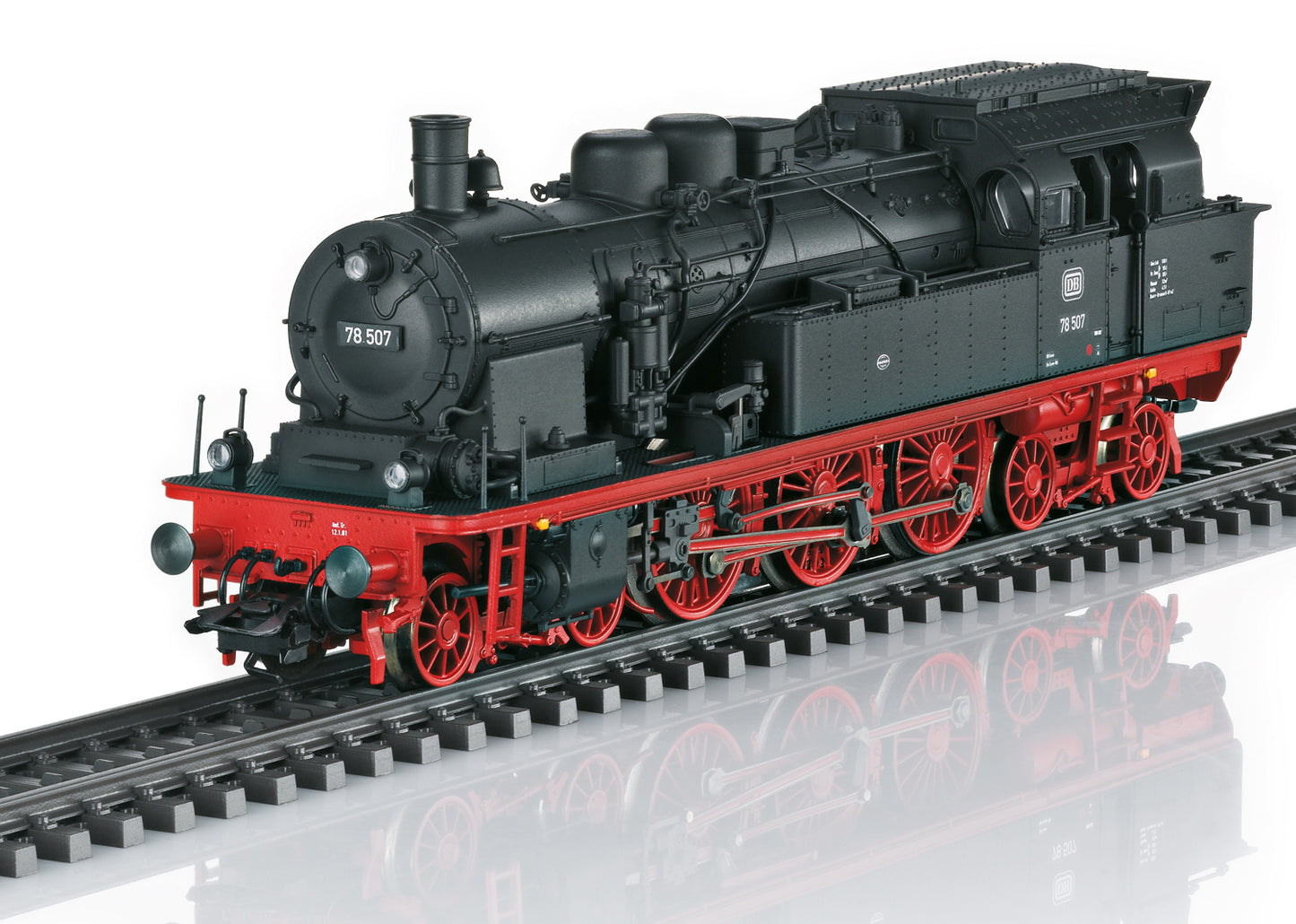 Marklin HO 39787 Class 78 Steam Locomotive (3Dom), DB, Ep.III 2021 New Item