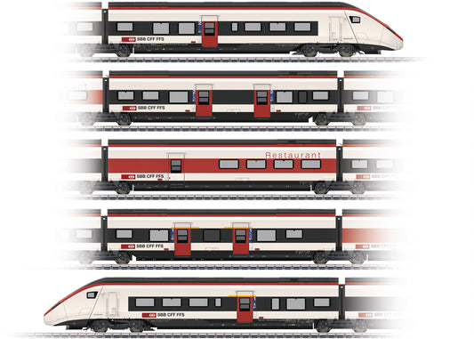 Marklin HO 39810 Class RABe 501 Giruno High-Speed Rail Car Train 2022 New Item