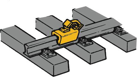 Roco HO 40004 Stop blocks/brake shoes H0