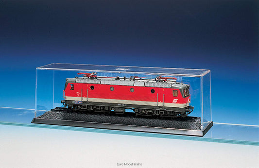 Roco HO 40025 Transparent Locomotive Display Case  up to 220mm (8.6 inches)                      