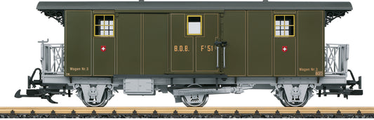 LGB G 41331 BDB Baggage Car Car Number F 51 2022 New Item