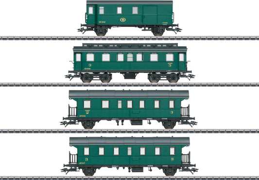 Marklin HO 43054 Passenger Car Set to Go with the Class 81 2022 New Item