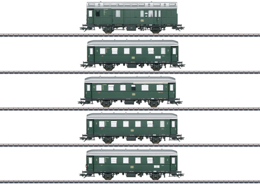 Marklin HO 43353 DB Standard Design Branch Line Cars MHI Summer 2023