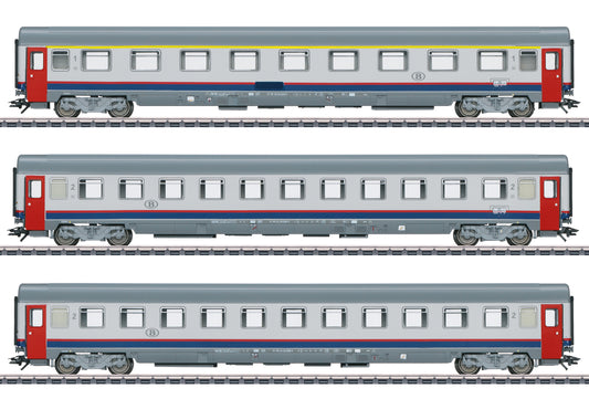 Marklin HO 43523 EC 90 Vauban Express Train Passenger Car Set Summer 2023