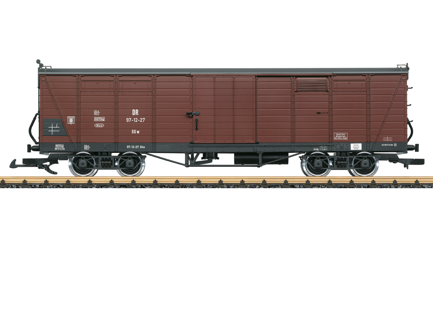 LGB G 43602 DR Freight Car  Era III 2023 New Item 