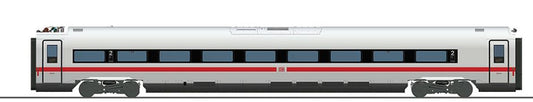 Marklin HO 43725 ICE 4 Class 412 2nd Class Intermediate Car Add-On - 3-Rail - Ready to Run -- German Railroad DB AG (Era V 2018, white, red)