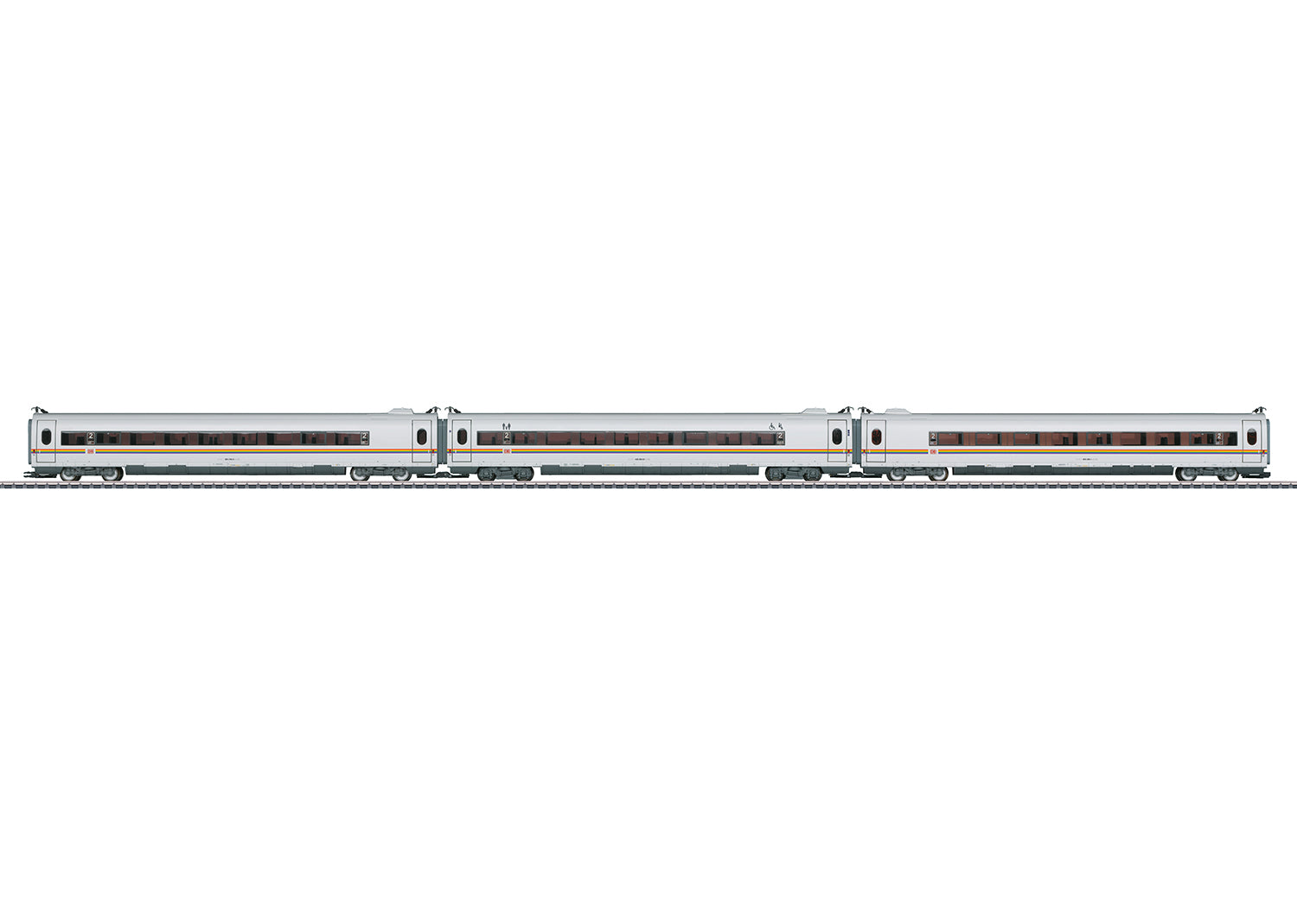 Marklin HO 43739 Add-On Car Set ICE 3 railbow 2021 New Item