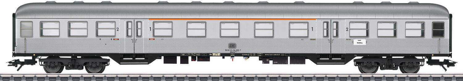 Marklin HO 43898 Type ABnrzb 704 1st and 2nd Class Commuter Car - 3-Ra ...