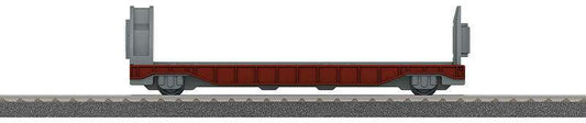 Marklin HO 44110 Auto Transport Flatcar w/2 Autos - for My World Battery Train Sets -- Red, Gray