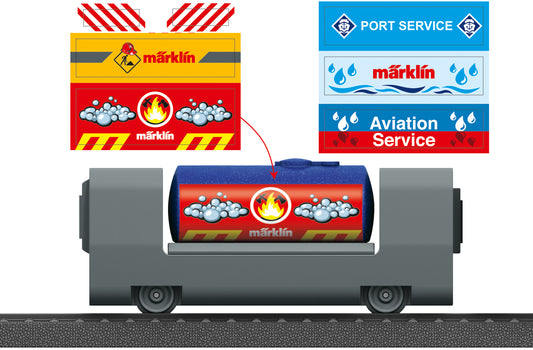 Marklin HO 44142 my world - Tanker Car with Stickers 2022 New Item