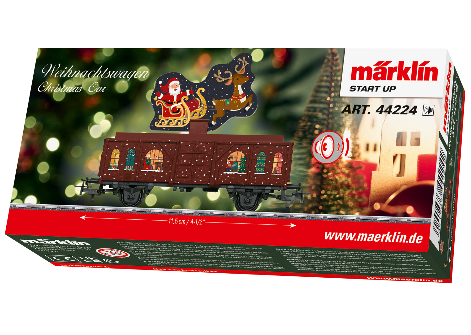 Marklin HO 44224 Christmas Car w/Sound Module  2024 New Item New Item