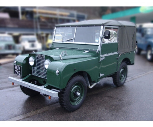 Schuco Land Rover 80 dunkelgrün 1:12