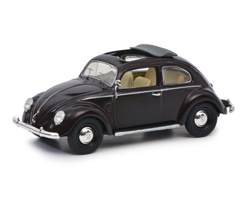 Schuco VW Brezelkäfer bordeaux rot  1:43