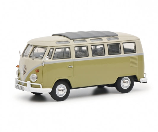 Schuco 450359200 VW T1b Samba grün/grau 1:43 2022 New Item