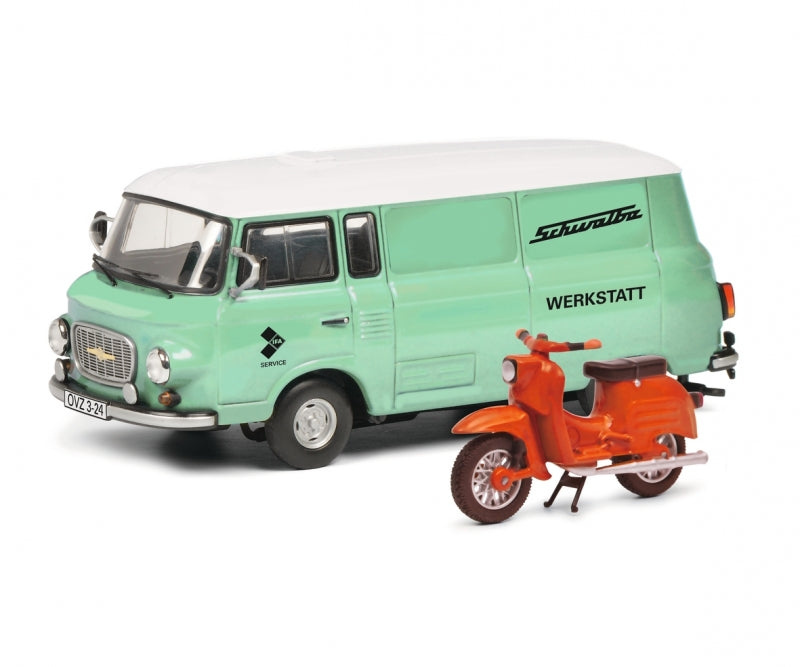 Schuco Barkas B 1000 WERKSTATT  1:43