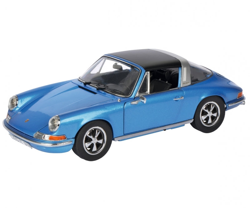 Schuco Porsche 911 Targa blau 1:43