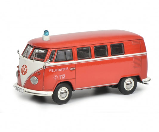 Schuco VW T1 bus fire brigade 1:43