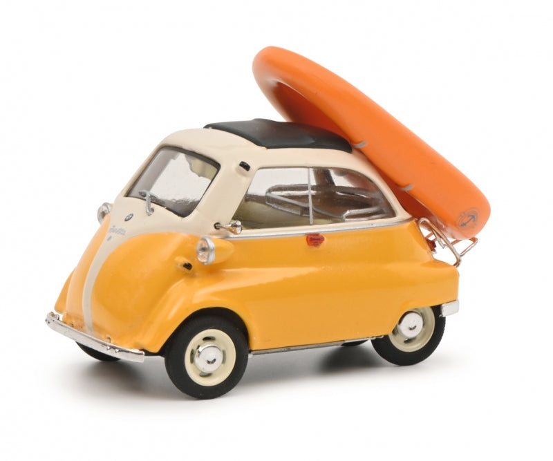 Schuco 450376700 BMW Isetta+Schlauchboot 1:43 2022 New Item