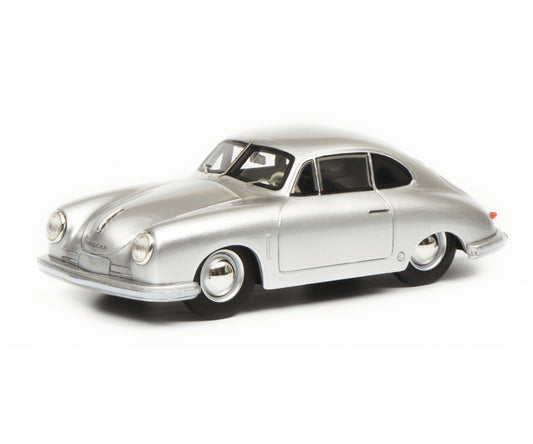 Schuco Porsche 356 Gmünd silver 1:43