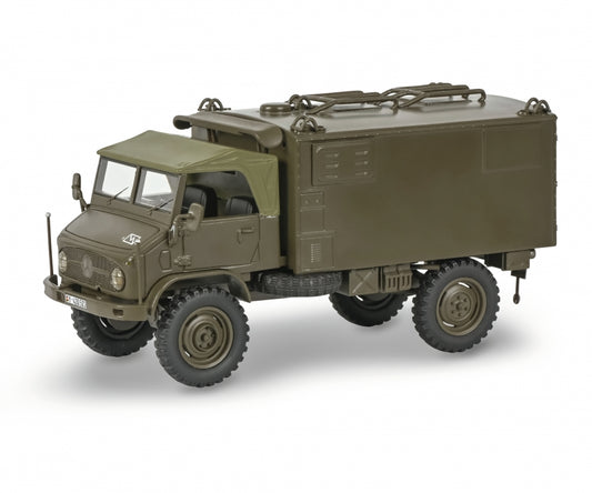 Schuco Unimog 404 S box van 1:35