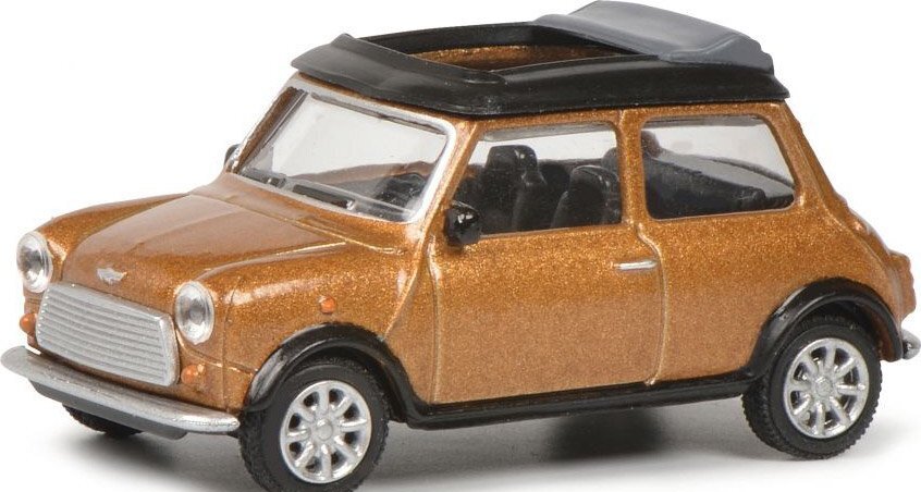 Schuco 452021900 Mini Cooper brown met.1:64 – Euro Model Trains