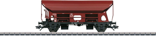 Marklin HO 46319 Type Otmm 70 Side Dump - 3-Rail Ready to Run -- German Federal Railroad DB (Era III 1963, Boxcar Red)