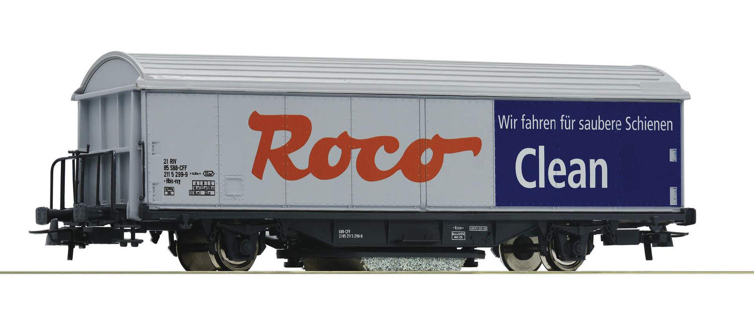 Roco HO 46400 ROCO-Clean track cleaning wagon
