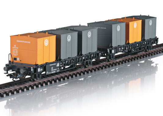 Marklin HO 46663 Container Transport Double Car Laabs IV Fall 2023 New Item