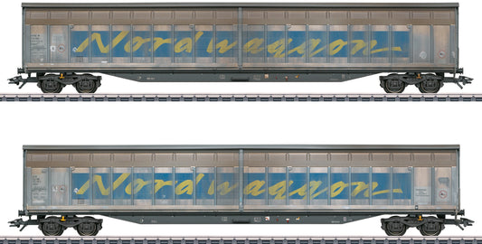Marklin HO 48065 Schiebewandwagen-Set, Nordwaggon, Ep. VI 2021 New Item