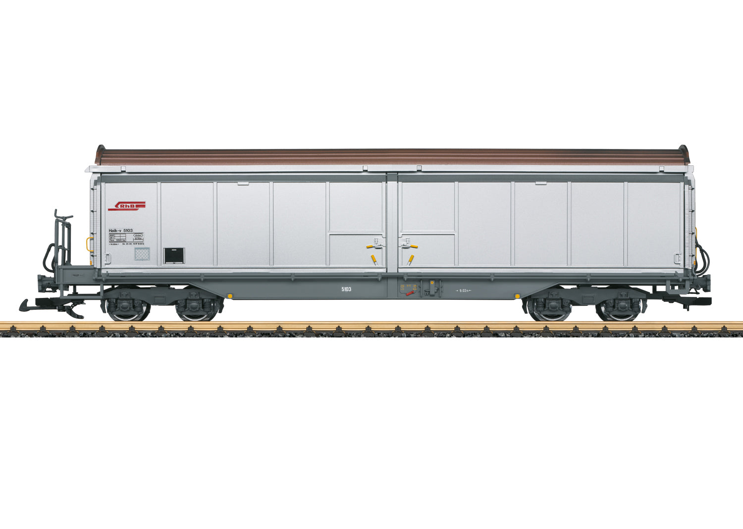 LGB G 48575 RhB Haik-v Sliding Wall Car Ep. VI 2022 New Item  Summer 2022