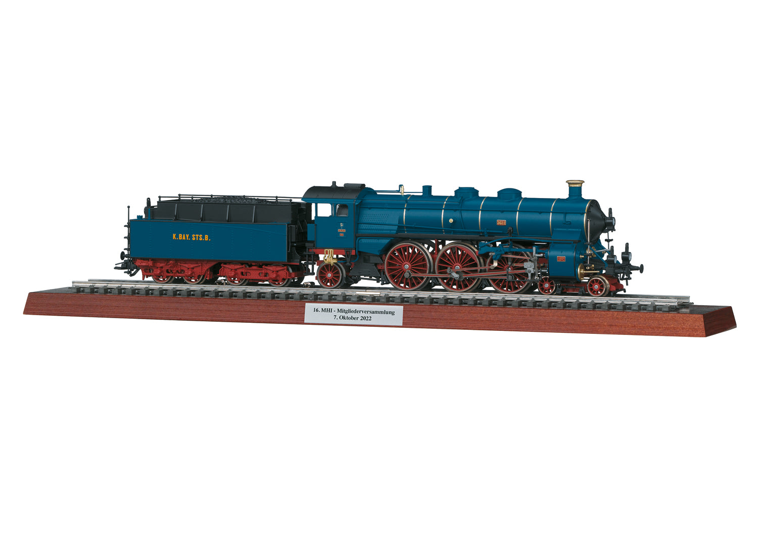 Marklin HO 39438 Royal Bavarian Steam Locomotive Class S 3/6 MHI Fall ...