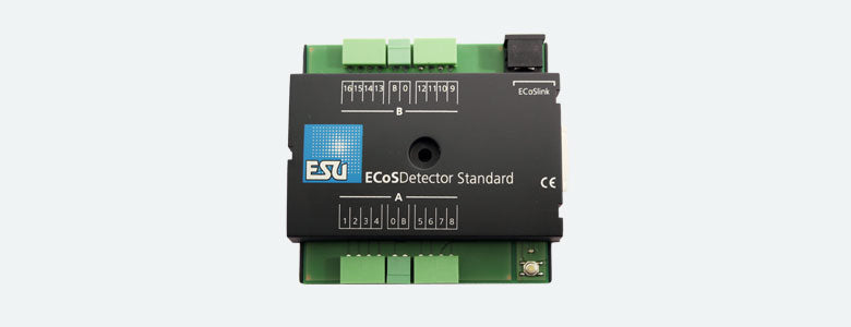 ESU HO 50096  ECoSDetector Standard feedback module for 3-digit operation, 16 digtal Inputs, OPTO 