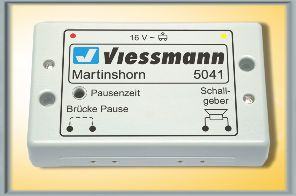 Viessmann HO 5041 Ambulance siren with integrated interval switch  