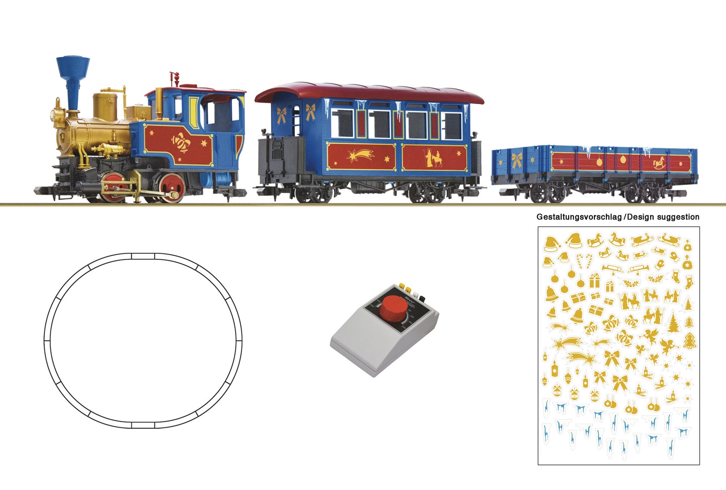 Roco HO 5100003 Analogue set: Christmas train                       era 36 DC 2024 New Item