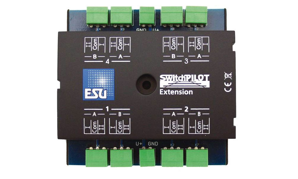 ESU HO 51801  SwitchPilot Extension, 4x relay output, extension for SwitchPilot V1.0 V2.0 