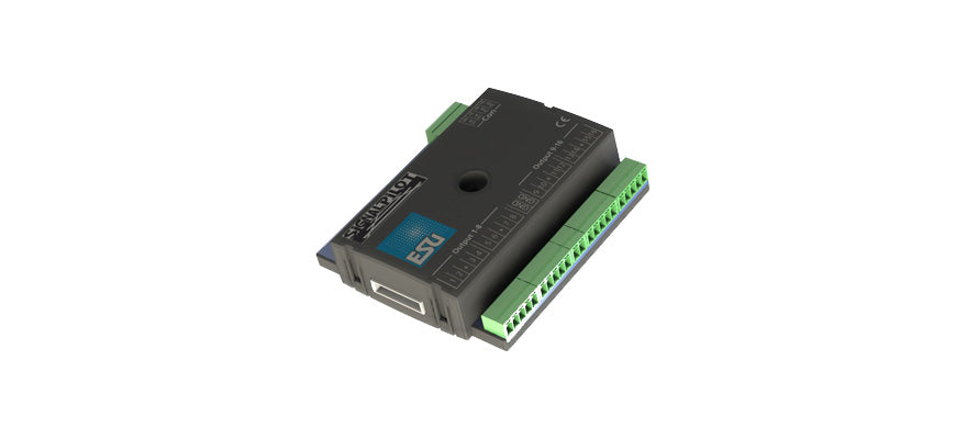ESU HO 51840 Gauge Neutral SignalPilot, Multi-protocol accessory decoder for controlling signals