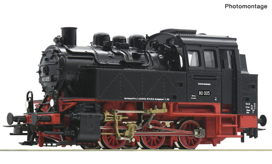 Roco HO 52208 Steam locomotive class 80  DB  era III DC Q3 2022 New Item