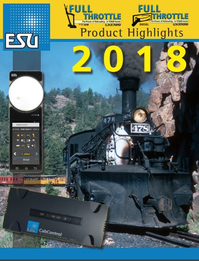 ESU HO 52958 ESU 2018 New Items