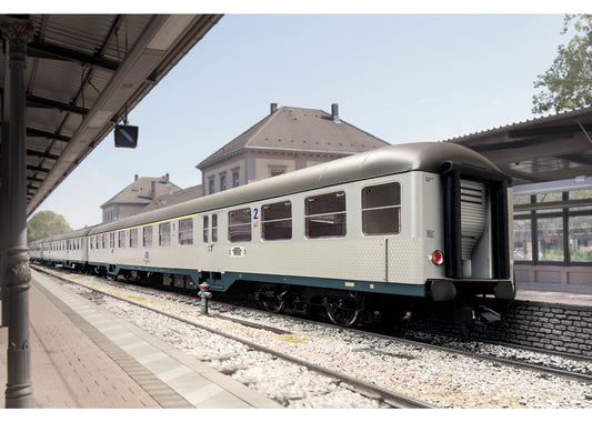 Marklin 1 58347 Nahverkehrsw.Silberling 2.Kl.