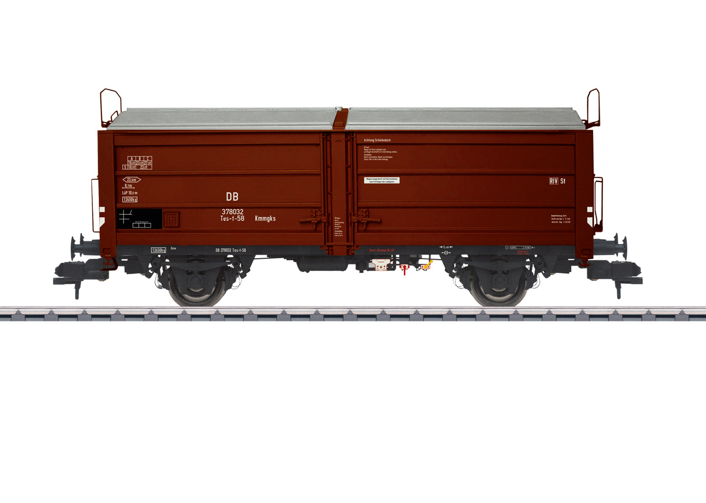 Marklin 1 58378 DB Tes-t 58 Freight Car 2023 New Item 