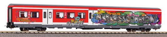 Piko HO 58508 x- wagen 2nd Cl. Pass w/graffiti S-Bahn DB V DC 2024 New Item